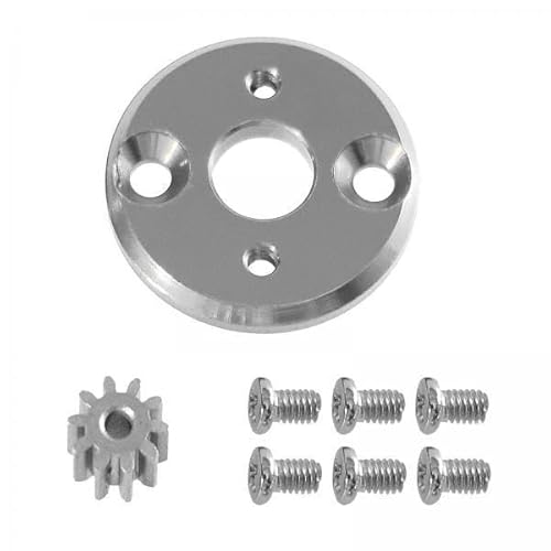 TTETTZ 3x1/12 RC Car 370 Motorhalterung Upgrade Robustes Metallzubehör Ersatzteile für MN78 MN82 LC79 1:12 RC Car Ersatz LKW Modell von TTETTZ