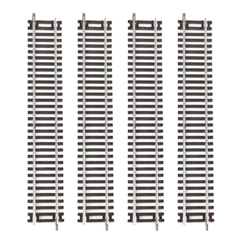 TTETTZ 4 Stück HO Gleis Modell Zubehör für Eisenbahn Spielzeug 1:87, 24.1 Cm X 3 Cm TTETTZ 4 Stück HO Gleis Modell Zubehör für Eisenbahn Spielzeug 1:87, 24.1 Cm X 3 Cm von TTETTZ