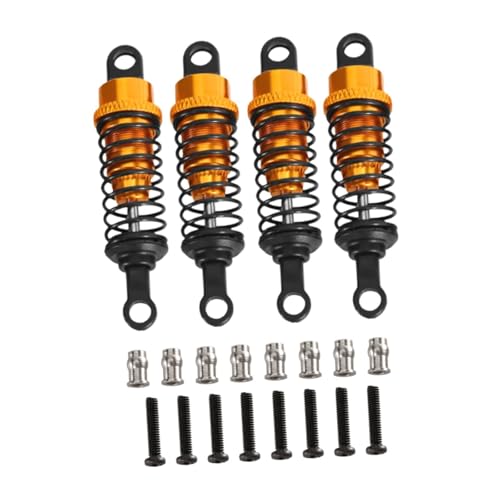 TTETTZ 4 Stück RC Auto Dämpfer für Modelle 1/12 1/16 für MN168 MN82 B16 B14 B36, Schwarz TTETTZ 4 Stück RC Auto Dämpfer für Modelle 1/12 1/16 für MN168 MN82 B16 B14 B36, Schwarz von TTETTZ