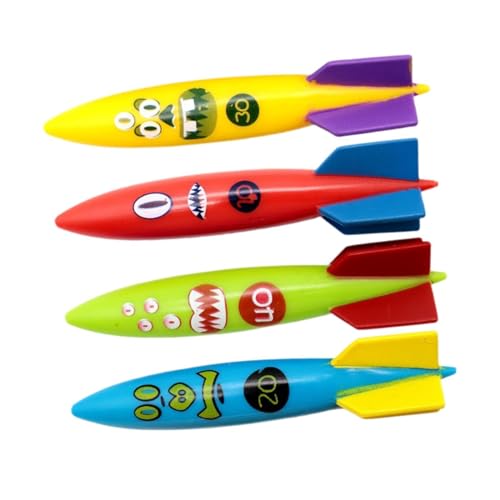 TTETTZ 4Pcs Dive Spielzeug Kinder Geschenke Leichte Schwimmen Pool Spielzeug TTETTZ 4Pcs Dive Spielzeug Kinder Geschenke Leichte Schwimmen Pool Spielzeug von TTETTZ