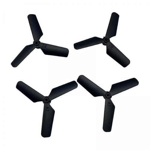 TTETTZ 4X 4X RC Propeller Einfach Installieren Leichte 3 Klinge Langlebig für X72S Schaum von TTETTZ