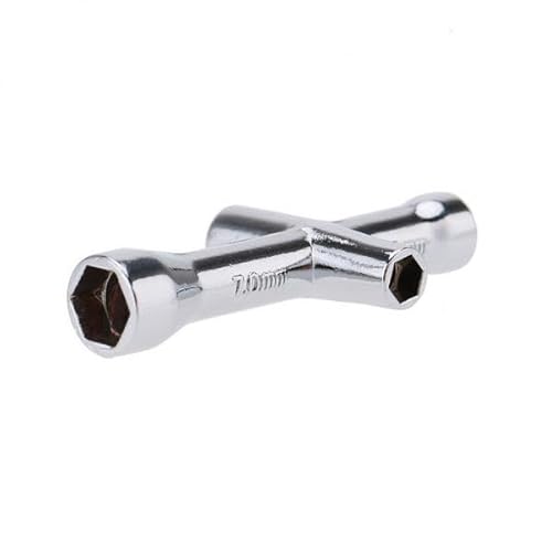 TTETTZ 4X 7,0mm 5,5mm HEX Kreuz Schlüssel 80132 Werkzeuge für HSP 1/10 RC Auto DIY Werkzeug TTETTZ 4X 7,0mm 5,5mm HEX Kreuz Schlüssel 80132 Werkzeuge für HSP 1/10 RC Auto DIY Werkzeug von TTETTZ