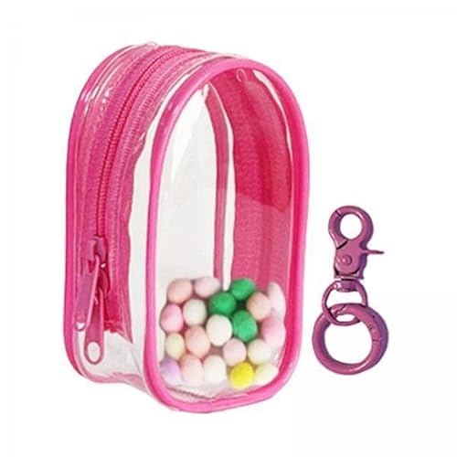 TTETTZ 4X Tasche für Figuren mit Schlüsselring, PVC Puppen Aufbewahrungstasche TTETTZ 4X Tasche für Figuren mit Schlüsselring, PVC Puppen Aufbewahrungstasche von TTETTZ