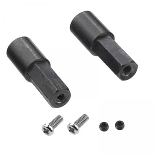 TTETTZ 4x2PCS RC Auto Metall Rad Achse Welle Fit für WPL D12 C14 C24 für Q61 Q62 RC TTETTZ 4x2PCS RC Auto Metall Rad Achse Welle Fit für WPL D12 C14 C24 für Q61 Q62 RC von TTETTZ