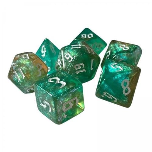 TTETTZ 5X Polyhedral Unterhaltung Spielzeug D4 D20 für Rolle Spielen Spiele Tisch Spiel von TTETTZ