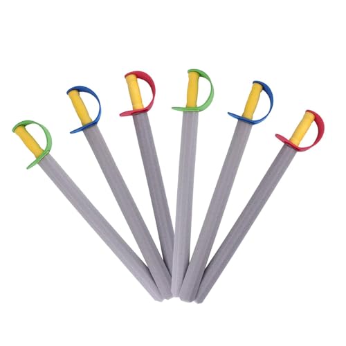 TTETTZ 6PCS Foam Knight Sword Toy Kids Tun vor, Spielpartys Zugunsten für Spielen zu Spielen von TTETTZ