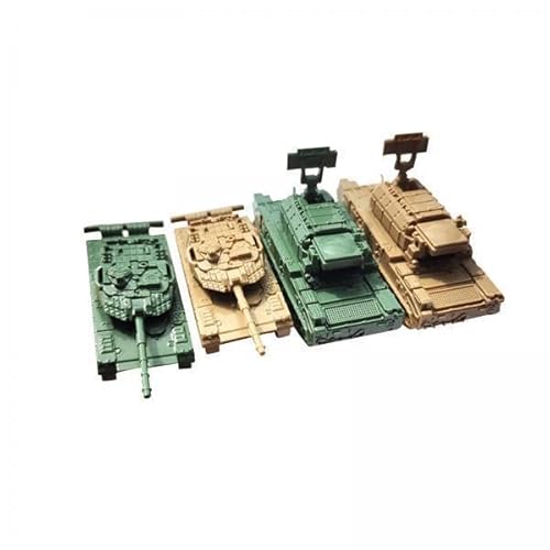 TTETTZ 6X 4 Stück DIY Tank Truck 4D Modell Tischdekoration für Jungen Kinder Geschenke von TTETTZ