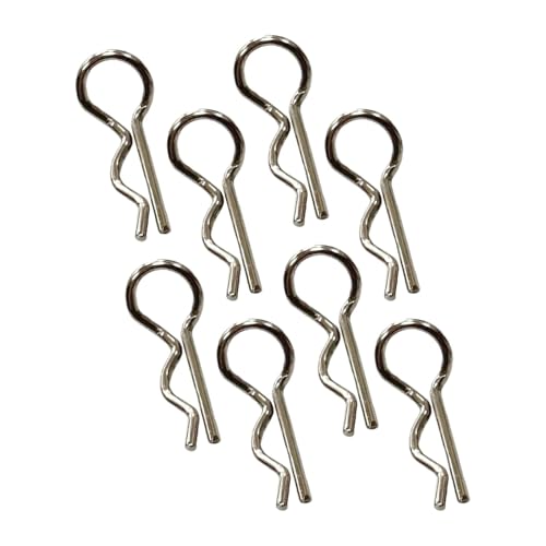 TTETTZ 8 Stück RC Körper Shell Clips Shell Pins für 16301 16307Pro 1:16 1:18 Skala TTETTZ 8 Stück RC Körper Shell Clips Shell Pins für 16301 16307Pro 1:16 1:18 Skala von TTETTZ