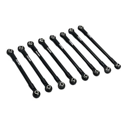 TTETTZ 8X RC Auto Chassis Verbindungselemente Aus Metall für 1/12 H12Y, Schwarz TTETTZ 8X RC Auto Chassis Verbindungselemente Aus Metall für 1/12 H12Y, Schwarz von TTETTZ