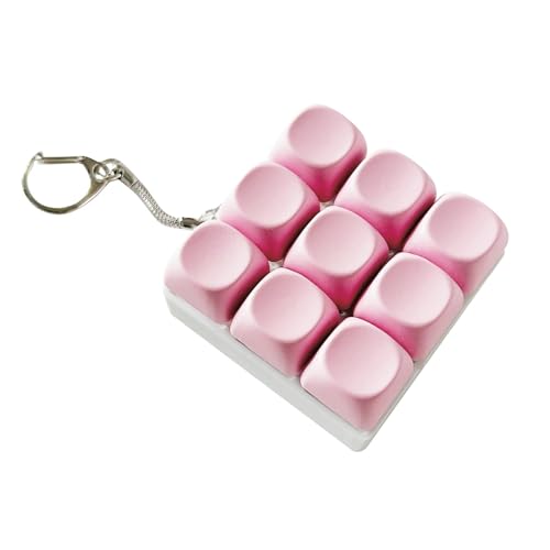 TTETTZ 9-Tasten-Spielzeug Schlüsselanhänger für mechanische Nutzung, Rosa TTETTZ 9-Tasten-Spielzeug Schlüsselanhänger für mechanische Nutzung, Rosa von TTETTZ