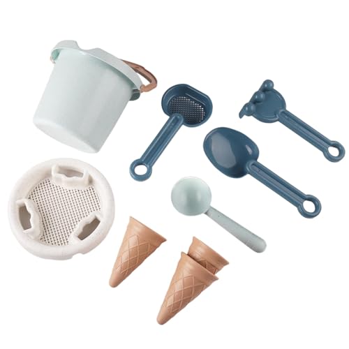 TTETTZ 9Pcs Strand Spielzeug Tragbare Pädagogisches Spielzeug Sand Spielzeug für Party Geburtstag Garten von TTETTZ