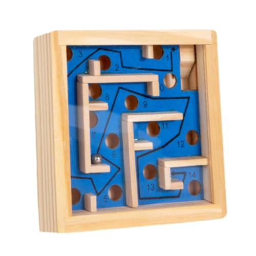 TTETTZ Aktivitätsbrett mit Marmorlabyrinth für Kinder, Weihnachten, Blau TTETTZ Aktivitätsbrett mit Marmorlabyrinth für Kinder, Weihnachten, Blau von TTETTZ