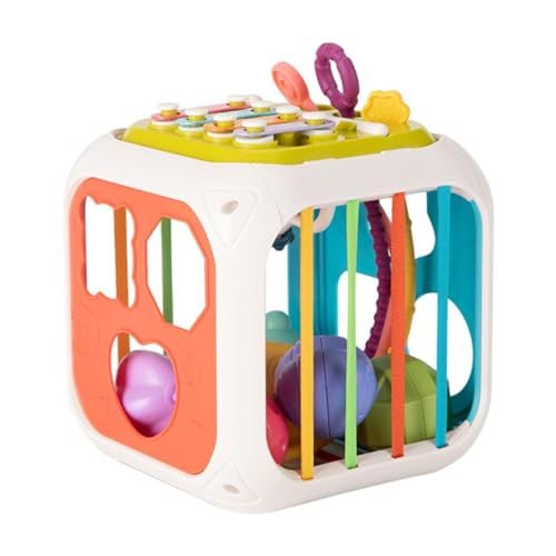 TTETTZ Aktivitätswürfel, Busy Box, Montessori Spielzeug für Jungen, Mädchen, Kleinkinder, Geburtstagsgeschenke TTETTZ Aktivitätswürfel, Busy Box, Montessori Spielzeug für Jungen, Mädchen, Kleinkinder, Geburtstagsgeschenke von TTETTZ