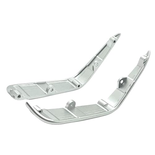 TTETTZ Aluminium Kotflügelschutz für H12Y 1:12 RC Auto, Paar Links und rechts, Silbrig von TTETTZ