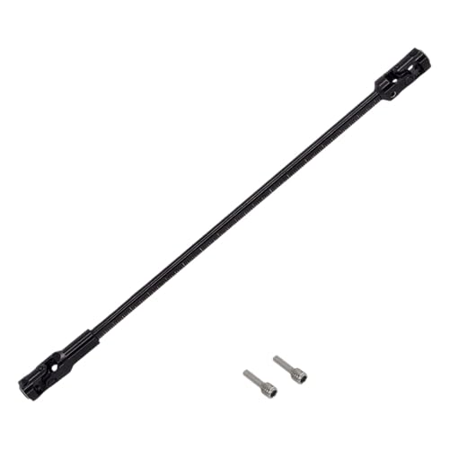 TTETTZ Antriebswelle für 1/10 RC Crawler Autos, DIY Montage Und Reparatur 2,68 Zoll 9,02 Zoll, Schwarz 1stk TTETTZ Antriebswelle für 1/10 RC Crawler Autos, DIY Montage Und Reparatur 2,68 Zoll 9,02 Zoll, Schwarz 1stk von TTETTZ