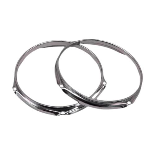 TTETTZ Bass -Drum Hoops Teig Hoops 6 Loch Tragbare Percussion Sturdy Repairing Supplies -Komponenten für obere und untere Trommelfelgen, 11 Inch von TTETTZ
