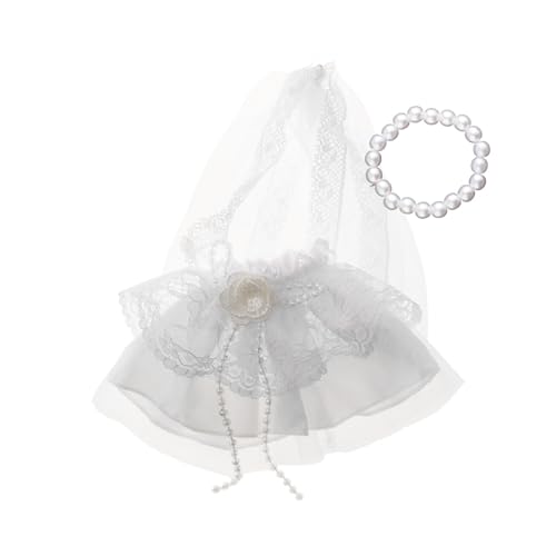 TTETTZ Brautkleid für Puppen, Ankleidezubehör für Kinder, Geschenkidee, Puppenkleidung für 5,91 Zoll Puppen TTETTZ Brautkleid für Puppen, Ankleidezubehör für Kinder, Geschenkidee, Puppenkleidung für 5,91 Zoll Puppen von TTETTZ