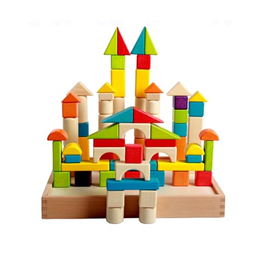 TTETTZ Bunte Holzblöcke mit Ablagefach, Lernspielzeug, Indoor Aktivität für Kinder TTETTZ Bunte Holzblöcke mit Ablagefach, Lernspielzeug, Indoor Aktivität für Kinder von TTETTZ