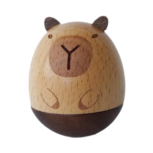 TTETTZ Capybara Tumbler Spielzeug Selbstaufrichtende Puppe Robuster Cartoon für Heimtischdekoration von TTETTZ
