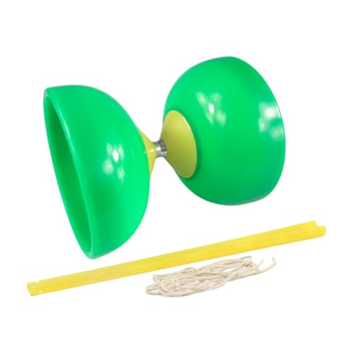 TTETTZ Chinesisches Diabolo Set für Kinder, Jongliergerät mit Dreifachlager, GrÜn TTETTZ Chinesisches Diabolo Set für Kinder, Jongliergerät mit Dreifachlager, GrÜn von TTETTZ