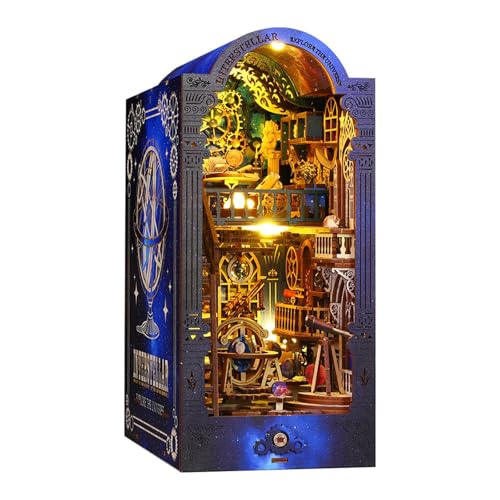 TTETTZ DIY Buch Buchstützen Kits Buchstütze Gebäude Puzzles 3D Holz Puzzle Puppenhaus DIY TTETTZ DIY Buch Buchstützen Kits Buchstütze Gebäude Puzzles 3D Holz Puzzle Puppenhaus DIY von TTETTZ