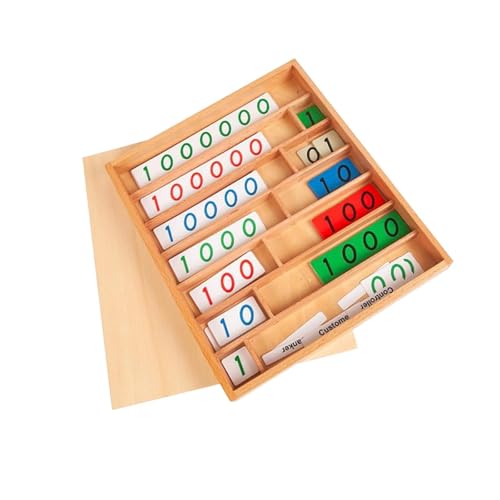 TTETTZ Dezimalbank Spiel, Vorschul Lernspielzeug, Mathematik Manipulative für Jungen Und Mädchen TTETTZ Dezimalbank Spiel, Vorschul Lernspielzeug, Mathematik Manipulative für Jungen Und Mädchen von TTETTZ