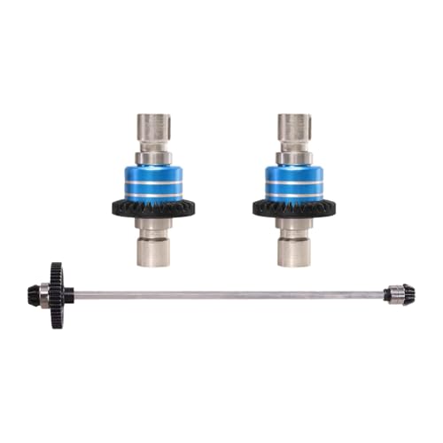 TTETTZ Differentialgetriebe Set für Hauptantriebswelle 1/14 RC-Auto Zubehör, Blau TTETTZ Differentialgetriebe Set für Hauptantriebswelle 1/14 RC-Auto Zubehör, Blau von TTETTZ