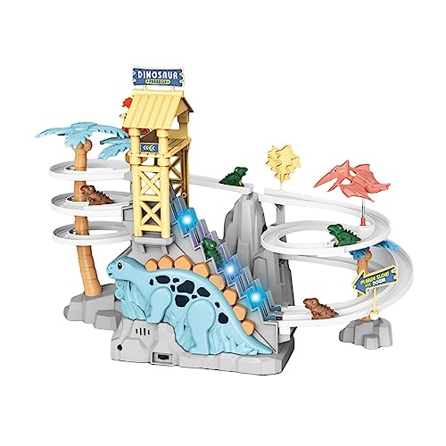 TTETTZ Dinosaur Race Track Spiel Jagd Race Track Game für Jungen Mädchen Kinder von TTETTZ