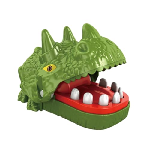 TTETTZ Dinosaurier Finger Spielzeug, Interaktives Familienspiel, Tragbares Tischspiel für Kinder Und Erwachsene, Triceratops TTETTZ Dinosaurier Finger Spielzeug, Interaktives Familienspiel, Tragbares Tischspiel für Kinder Und Erwachsene, Triceratops von TTETTZ