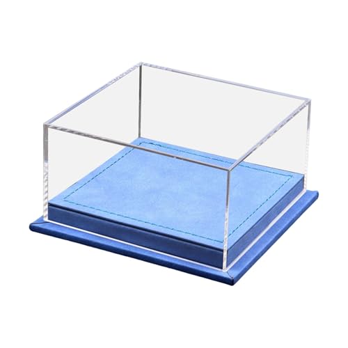 TTETTZ Displaybox für Zwei Modellautos im Maßstab 1/64, Basis aus PU, Größe 12,7 X 12,2 X 6,5 cm, Blau von TTETTZ