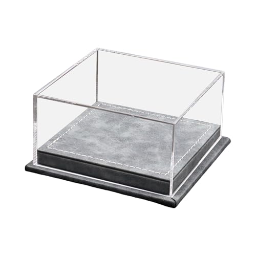 TTETTZ Displaybox für Zwei Modellautos im Maßstab 1/64, Basis aus PU, Größe 12,7 X 12,2 X 6,5 cm, Grau von TTETTZ