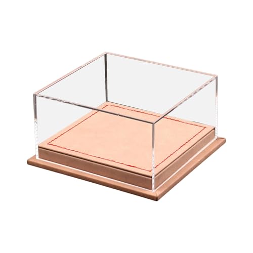 TTETTZ Displaybox für Zwei Modellautos im Maßstab 1/64, Basis aus PU, Größe 12,7 X 12,2 X 6,5 cm, Hellrosa von TTETTZ