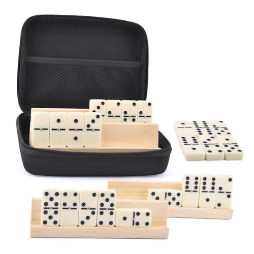 TTETTZ Double Six Game Activity Classic Tiles Game für Indoor Geburtstagsjungen von TTETTZ