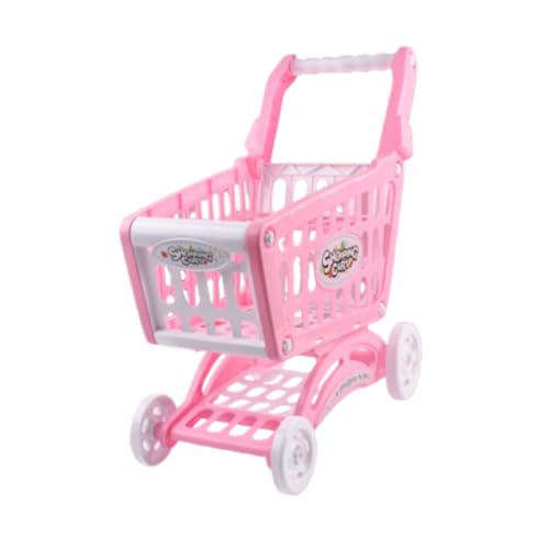 TTETTZ Einkaufswagen für Kinder, Einkaufswagen, Multifunktionaler Einkaufswagen, Spielzeug Supermarkt Handwagen für Mädchen Und Jungen, Geburtstagsgeschenk, Rosa TTETTZ Einkaufswagen für Kinder, Einkaufswagen, Multifunktionaler Einkaufswagen, Spielzeug Supermarkt Handwagen für Mädchen Und Jungen, Geburtstagsgeschenk, Rosa von TTETTZ