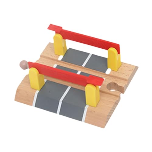 TTETTZ Eisenbahn Bausatz für Kinder, Holzspielzeug, Gleise Und Zubehör, Doppelstabkreuzung TTETTZ Eisenbahn Bausatz für Kinder, Holzspielzeug, Gleise Und Zubehör, Doppelstabkreuzung von TTETTZ