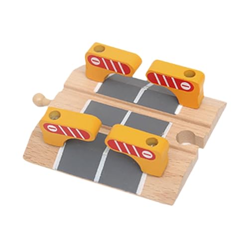 TTETTZ Eisenbahn Bausatz für Kinder, Holzspielzeug, Gleise Und Zubehör, Süße Straßensperren TTETTZ Eisenbahn Bausatz für Kinder, Holzspielzeug, Gleise Und Zubehör, Süße Straßensperren von TTETTZ