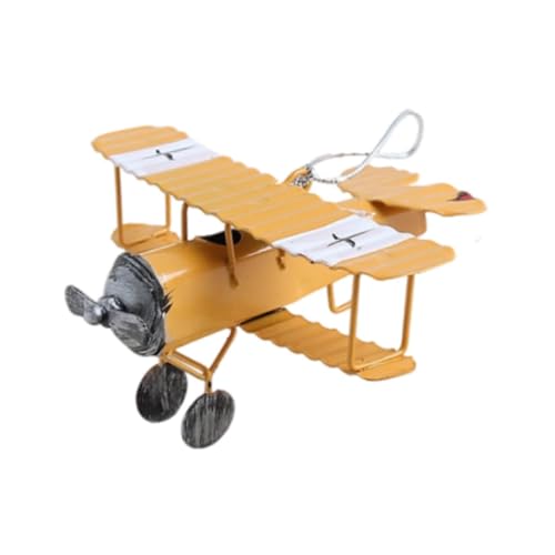 TTETTZ Eisenflugzeugmodell, Kleines Flugzeugmodell für Zimmer, Weihnachtsfoto Requisiten TTETTZ Eisenflugzeugmodell, Kleines Flugzeugmodell für Zimmer, Weihnachtsfoto Requisiten von TTETTZ
