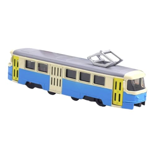 TTETTZ Elektrisches Straßenbahn Modell Transportauto Modell 1/90 Realistisches Dekor Dekorative interaktive Sammelgeburtstagsgeschenke Fahrzeug Spielzeug, Blau TTETTZ Elektrisches Straßenbahn Modell Transportauto Modell 1/90 Realistisches Dekor Dekorative interaktive Sammelgeburtstagsgeschenke Fahrzeug Spielzeug, Blau von TTETTZ