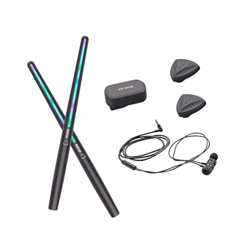 TTETTZ Elektronisches Schlagzeugset mit Lufttrommeln Und Drumsticks für Musikliebhaber Im Innen Und Außenbereich, mit Pedalen TTETTZ Elektronisches Schlagzeugset mit Lufttrommeln Und Drumsticks für Musikliebhaber Im Innen Und Außenbereich, mit Pedalen von TTETTZ