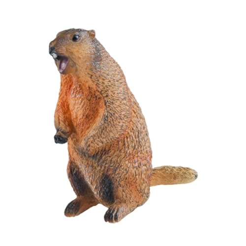 TTETTZ Erdmännchen Modell Figur Tiermodell Spielset Deko, Offener Mund TTETTZ Erdmännchen Modell Figur Tiermodell Spielset Deko, Offener Mund von TTETTZ