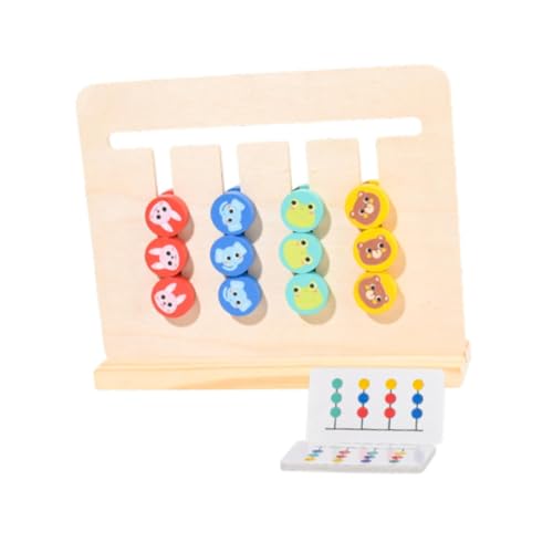 TTETTZ Farbabstimmung Schiebepuzzle Kinder Holzpuzzle Spielzeug Geburtstagsgeschenk Reisespielzeug TTETTZ Farbabstimmung Schiebepuzzle Kinder Holzpuzzle Spielzeug Geburtstagsgeschenk Reisespielzeug von TTETTZ