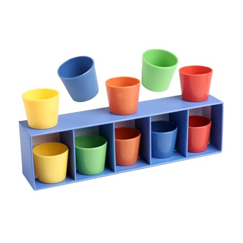 TTETTZ Farbe Passende Spiel Set Bunte Tassen Familie Gruppe Herausforderung Frühen Bildung TTETTZ Farbe Passende Spiel Set Bunte Tassen Familie Gruppe Herausforderung Frühen Bildung von TTETTZ
