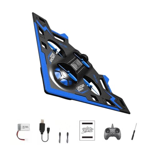 TTETTZ Fernsteuerbarer Rc Schaumstoff Flugzeug mit Lichteffekten Und Akrobatik für Jungen Mädchen Kinderfest Geschenk Garten Spielplatz, Blau TTETTZ Fernsteuerbarer Rc Schaumstoff Flugzeug mit Lichteffekten Und Akrobatik für Jungen Mädchen Kinderfest Geschenk Garten Spielplatz, Blau von TTETTZ