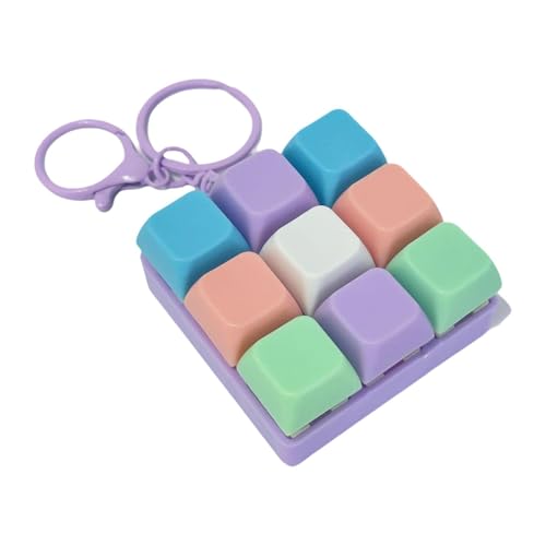 TTETTZ Fidget Keyboard Schlüsselanhänger Kompakt Und Leicht für Unterwegs für Konzentration Und Stressabbau, Style A TTETTZ Fidget Keyboard Schlüsselanhänger Kompakt Und Leicht für Unterwegs für Konzentration Und Stressabbau, Style A von TTETTZ