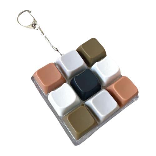 TTETTZ Fidget Keyboard Schlüsselanhänger Kompakt Und Leicht für Unterwegs für Konzentration Und Stressabbau, Style H TTETTZ Fidget Keyboard Schlüsselanhänger Kompakt Und Leicht für Unterwegs für Konzentration Und Stressabbau, Style H von TTETTZ