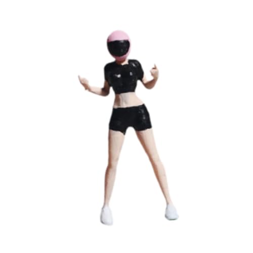 TTETTZ Figurmodell Im Maßstab 1/64, Mini Puppenmodell, Kreative Szene, Requisiten, Landschaftsdisplay, Dioramen, Ornament, Bemalte Figur, Winzige Menschen, Schwarzer Anzug Weiblich TTETTZ Figurmodell Im Maßstab 1/64, Mini Puppenmodell, Kreative Szene, Requisiten, Landschaftsdisplay, Dioramen, Ornament, Bemalte Figur, Winzige Menschen, Schwarzer Anzug Weiblich von TTETTZ