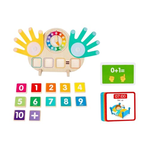 TTETTZ Fingerzähl Mathematik Spielzeug, Gehirnentwicklung für Geburtstage, Vorschulklassenzimmer von TTETTZ