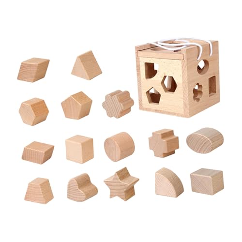 TTETTZ Form Sorter Geometrische Passenden Blöcke Klassische Spielzeug Set Geschenke Intelligenz von TTETTZ
