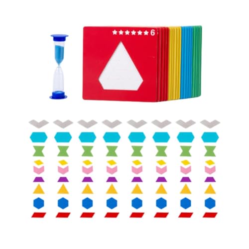 TTETTZ Geometrisches Formpuzzle Kindergarten Geometrische Holzblöcke von TTETTZ