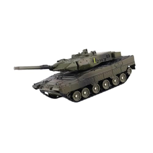 TTETTZ Gepanzertes Panzerspielzeug Aus Druckgusslegierung mit Drehbarem Turm, 1/48 Panzerkampffahrzeug von TTETTZ